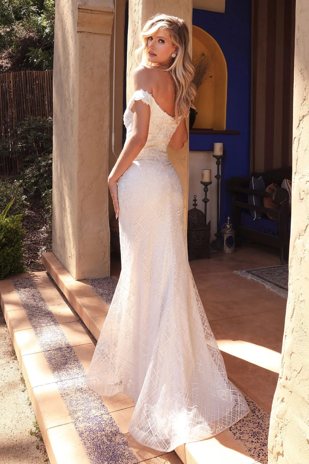 Off-the-shoulder Bridal Gown CDCD929 CIND